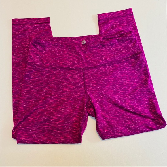3/20* 90Degree Reflex Pink Print Leggings Medium - Picture 2 of 5